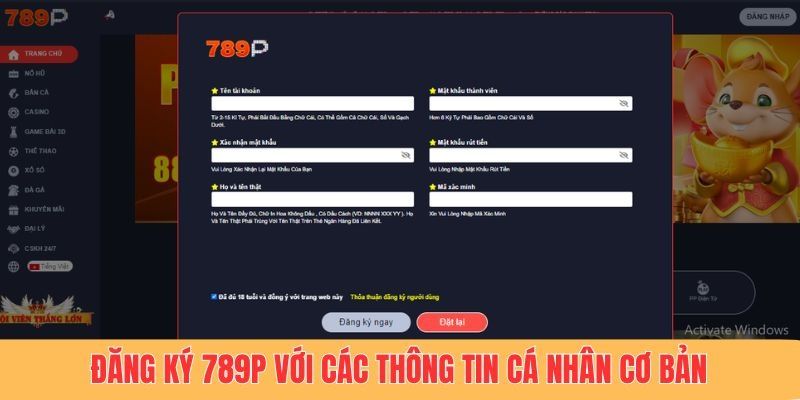 đăng ký 789p